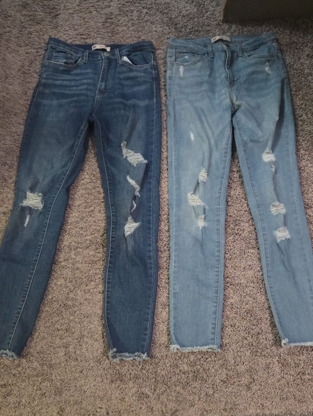 two pairs of trousers for the same price